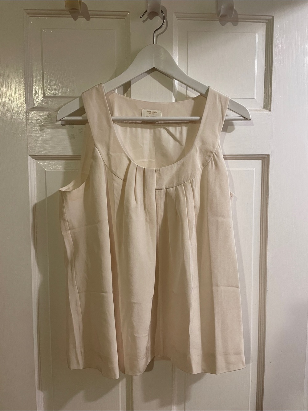 kate spade Light Blush Shell Top, Size M